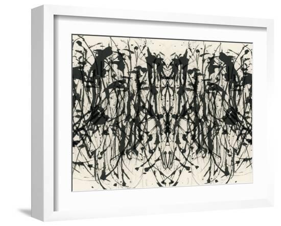 Gothic Abstract IV-Chaos & Wonder Design-Framed Art Print