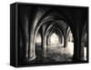 Gothic Arches of Villa Cimbrone-George Oze-Framed Stretched Canvas