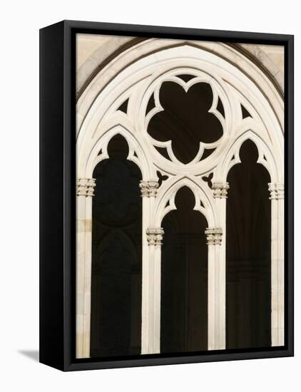 Gothic Architecture in Notre-Dame Church, St. Pere, Yonne, Burgundy, France, Europe-Godong-Framed Stretched Canvas