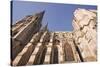 Gothic Architecture on Chartres Cathedral-Julian Elliott-Stretched Canvas