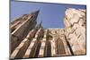 Gothic Architecture on Chartres Cathedral-Julian Elliott-Mounted Photographic Print