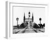 Gothic Bridge and Railway Railroad over the Rhine in Strasbourg Alsace East of France after 1870-null-Framed Photo