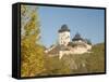 Gothic Castle of Karlstejn (1348), Central Bohemia, Czech Republic-Richard Nebesky-Framed Stretched Canvas