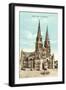 Gothic Cathedral at Sees-null-Framed Art Print