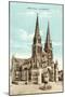 Gothic Cathedral at Sees-null-Mounted Art Print