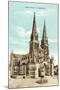 Gothic Cathedral at Sees-null-Mounted Art Print