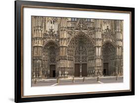 Gothic Cathedral of Saint Gatien in Tours, France-Skaya-Framed Photographic Print