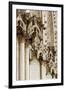Gothic Cathedral Stone Detail-null-Framed Premium Giclee Print