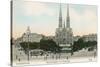 Gothic Cathedral, Vienna, Austria-null-Stretched Canvas
