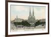 Gothic Cathedral, Vienna, Austria-null-Framed Art Print