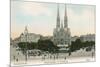 Gothic Cathedral, Vienna, Austria-null-Mounted Art Print