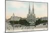 Gothic Cathedral, Vienna, Austria-null-Mounted Art Print