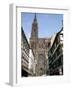 Gothic Christian Cathedral Dating from the 12th to 15th Centuries, Strasbourg, Alsace, France-Geoff Renner-Framed Photographic Print