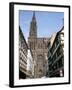 Gothic Christian Cathedral Dating from the 12th to 15th Centuries, Strasbourg, Alsace, France-Geoff Renner-Framed Photographic Print