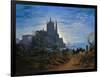 Gothic Church on a Cliff by the Sea by Karl Friedrich Schinkel-null-Framed Giclee Print