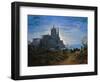 Gothic Church on a Cliff by the Sea by Karl Friedrich Schinkel-null-Framed Giclee Print