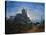 Gothic Church on a Cliff by the Sea by Karl Friedrich Schinkel-null-Stretched Canvas