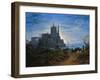 Gothic Church on a Cliff by the Sea by Karl Friedrich Schinkel-null-Framed Giclee Print