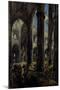 Gothic Church Ruins, 1826-Carl Blechen-Mounted Giclee Print