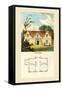 Gothic Cottage-Papworth-Framed Stretched Canvas