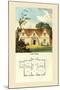 Gothic Cottage-Papworth-Mounted Art Print
