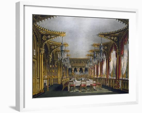 Gothic Dining Room-null-Framed Giclee Print