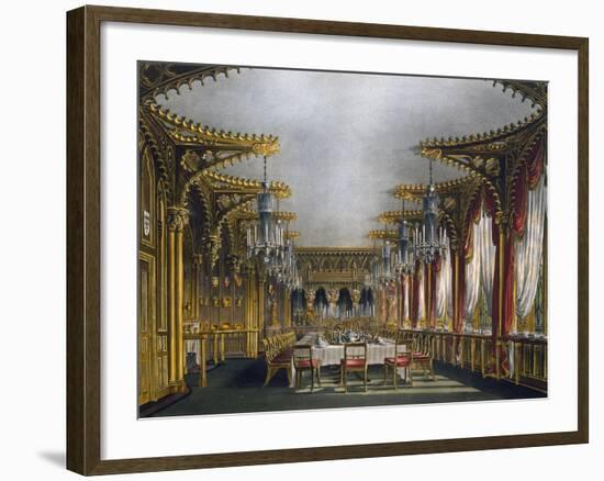 Gothic Dining Room-null-Framed Giclee Print