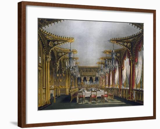 Gothic Dining Room-null-Framed Giclee Print