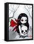 Gothic Fairy:  A Walk Through the Cemetery-Jasmine Becket-Griffith-Framed Stretched Canvas