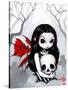 Gothic Fairy:  A Walk Through the Cemetery-Jasmine Becket-Griffith-Stretched Canvas