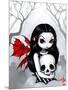 Gothic Fairy:  A Walk Through the Cemetery-Jasmine Becket-Griffith-Mounted Art Print