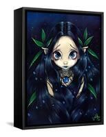 Gothic Fairy:  Lovely is the Night-Jasmine Becket-Griffith-Framed Stretched Canvas