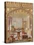 Gothic Furniture-Augustus Welby Northmore Pugin-Stretched Canvas