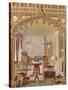 Gothic Furniture-Augustus Welby Northmore Pugin-Stretched Canvas