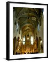Gothic Interior of St. Pierre Church, Avignon, Provence, France-Lisa S. Engelbrecht-Framed Photographic Print