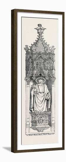 Gothic Niche, the Great Exhibition-null-Framed Premium Giclee Print