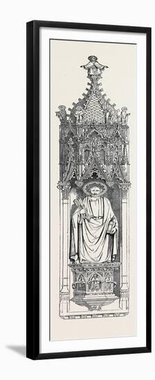 Gothic Niche, the Great Exhibition-null-Framed Premium Giclee Print