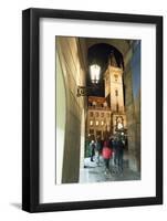 Gothic Old Town Hall at Twilight-Richard Nebesky-Framed Photographic Print