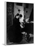 Gothic Piano Duet-null-Framed Photographic Print