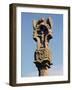 Gothic pillar-cross with the earliest known three legs of Man, 14th century. Artist: Unknown-Unknown-Framed Photographic Print