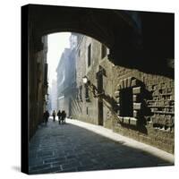 Gothic Quarter, Barcelona, Catalonia (Cataluna) (Catalunya), Spain, Europe-Sheila Terry-Stretched Canvas