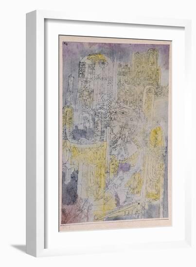 Gothic Rococo; Gotisches Rococo-Paul Klee-Framed Giclee Print