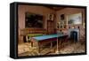 Gothic Style Billiard Room in Vorontsov Palace-null-Framed Stretched Canvas
