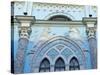 Gothic-Style Facade of the Synodal Printing House, Nikolskaya Ulitsa, Moscow, Russia, Europe-Lawrence Graham-Stretched Canvas