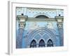 Gothic-Style Facade of the Synodal Printing House, Nikolskaya Ulitsa, Moscow, Russia, Europe-Lawrence Graham-Framed Photographic Print