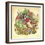 Gothic Toadstools-Linda Ravenscroft-Framed Giclee Print