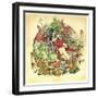 Gothic Toadstools-Linda Ravenscroft-Framed Giclee Print