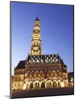 Gothic Town Hall (Hotel De Ville) and Belfry Tower, UNESCO World Heritage Site, Petite Place (Place-Stuart Forster-Mounted Photographic Print