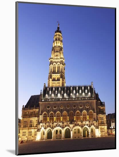 Gothic Town Hall (Hotel De Ville) and Belfry Tower, UNESCO World Heritage Site, Petite Place (Place-Stuart Forster-Mounted Photographic Print