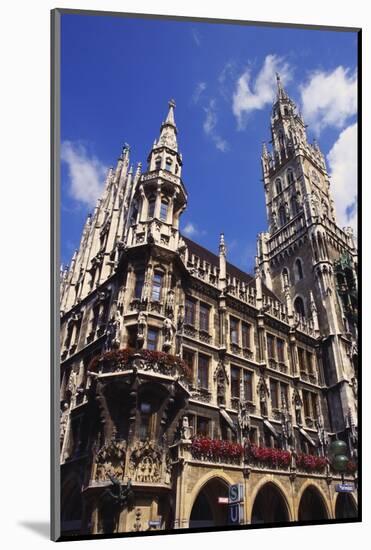 Gothic Town Hall, Munich, Bavaria, Germany-Ken Gillham-Mounted Photographic Print